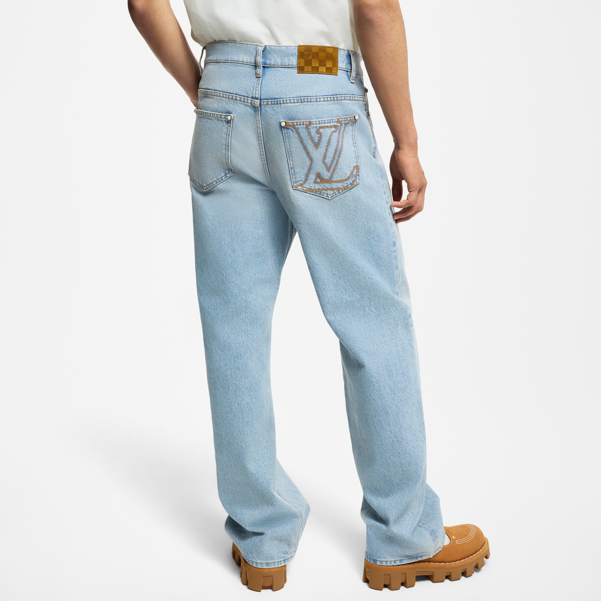 Louis Vuitton ルイヴィトン Monogram Jeans Louis Vuitton's new denim collection features refined fabrics and